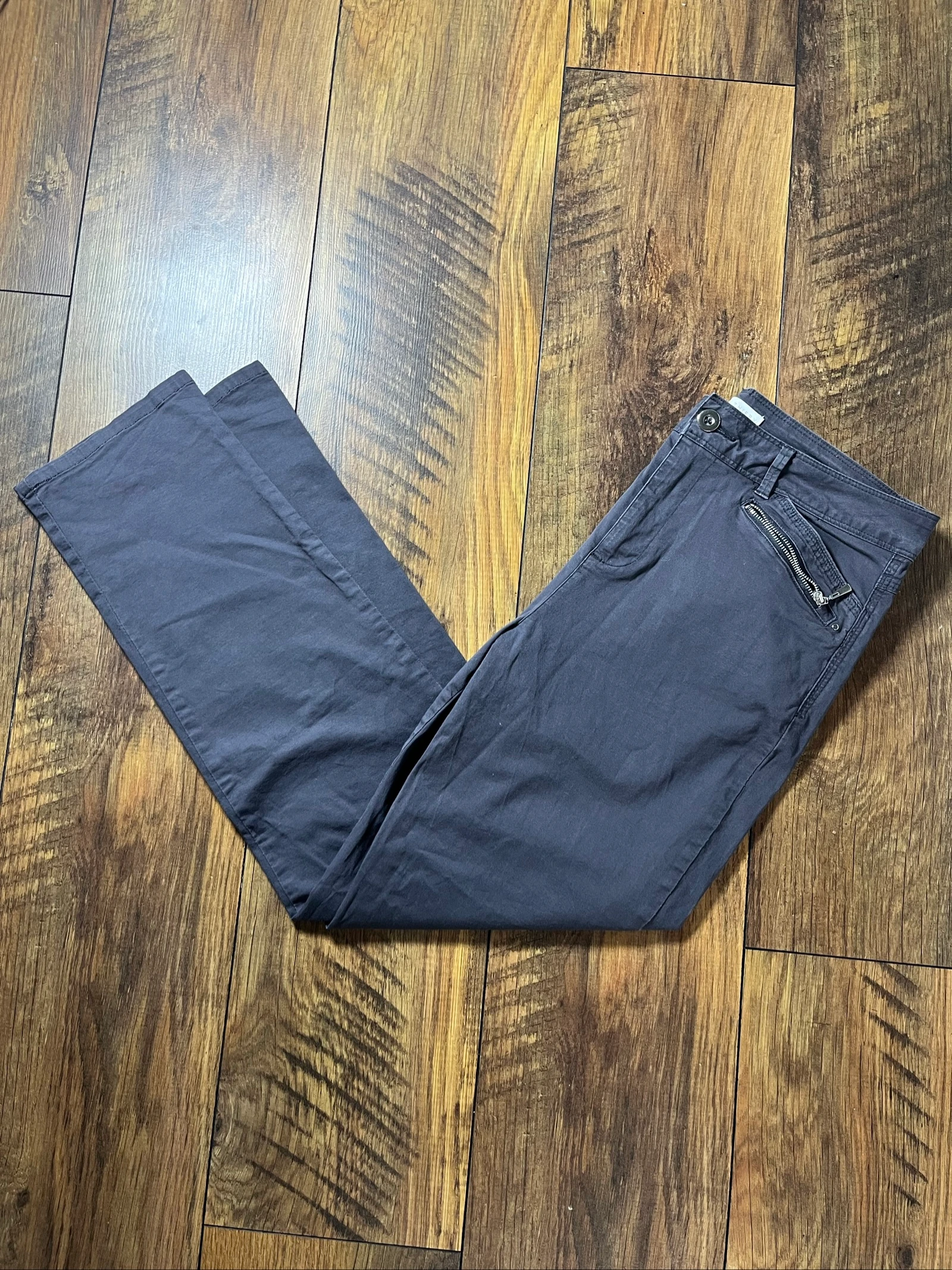 Lightweight Cotton Straight Cut Chino Pants - Armand Thiery - Size M - Very Good Condition – photo 11